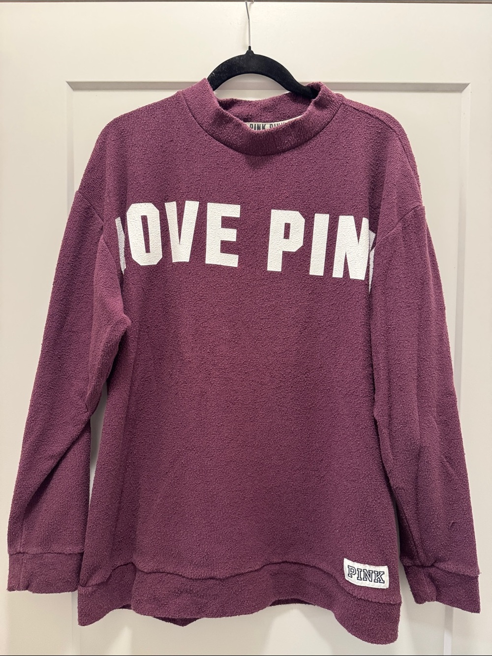 Victoria's Secret PINK Crewneck Sweater - Plum. M. GUC!